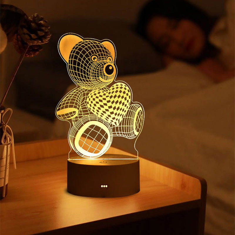 Aromistica Acrylic 3D USB LED Night Light 