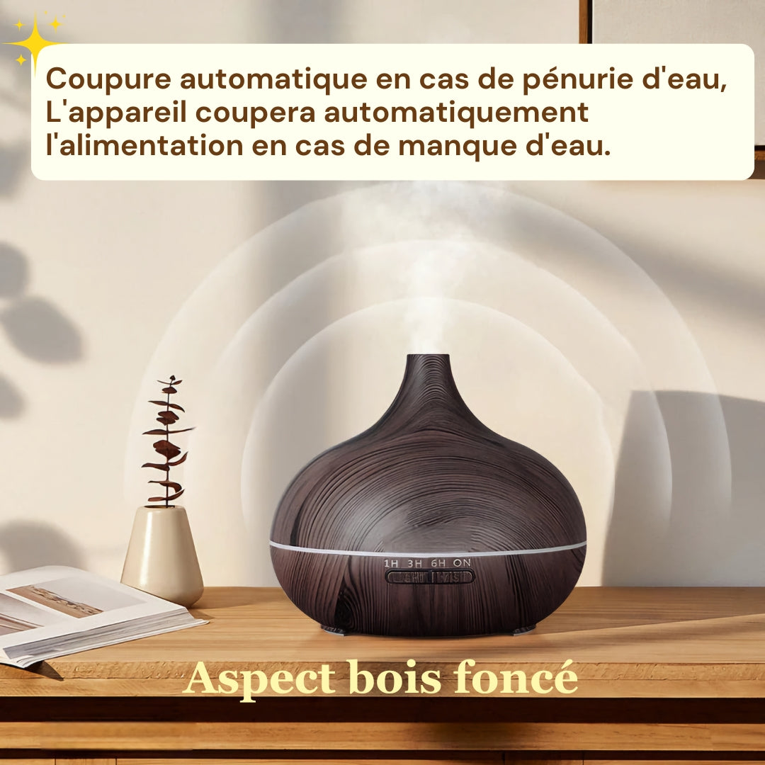 Aromistica QuintEssence Diffuser – 5-en-1 Diffuseur Ultrasonique d'Huiles Essentielles