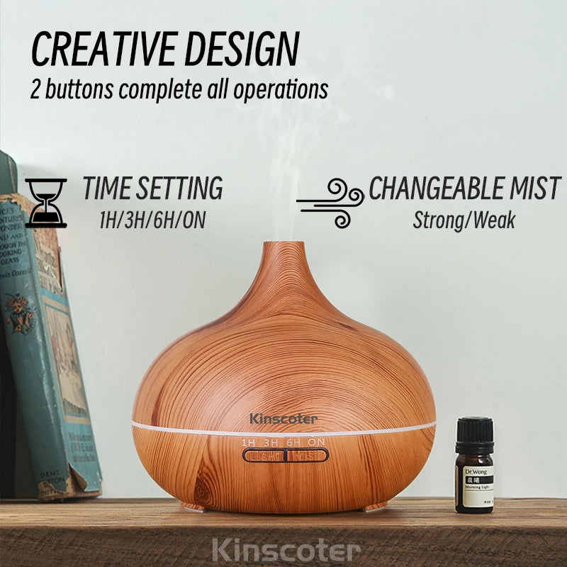 Aromistica QuintEssence Diffuser – 5-in-1 Ultrasonic Essential Oil Diffuser 