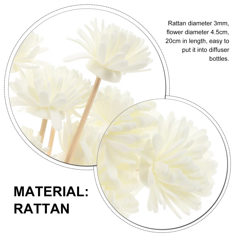 Chrysanthemum Fragrance Diffuser Sticks – Natural Fragrance Diffusion for Your Space 